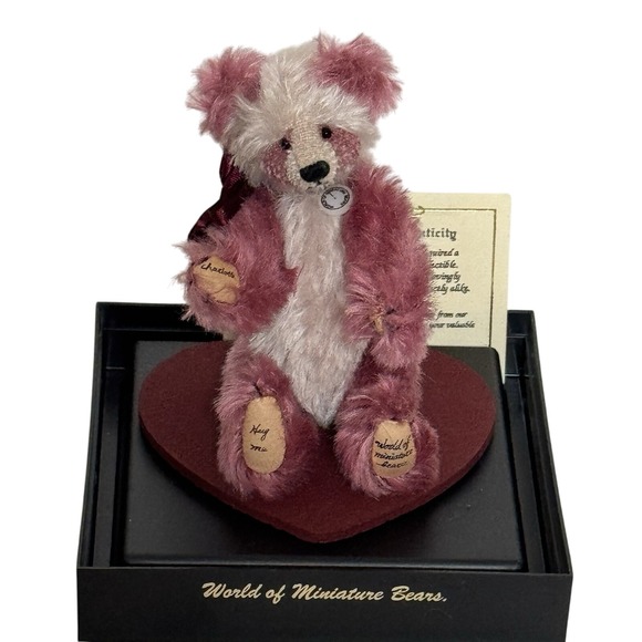 Other - World of Miniature Bears By Reanee Gladden Pink Panda Bear  #872 Charlotte